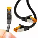 Kabel Sieciowy Lan Ethernet Rj45 Sftp Cat6A 15M