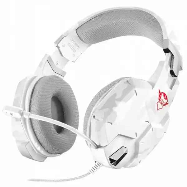 ﻿słuchawki Dla Graczy Gxt322W Carus Białe Mikrofon