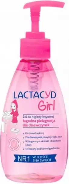 ﻿lactacyd Girl Żel Do Higieny Intymnej Dziewczynek