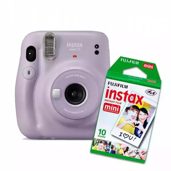﻿aparat Fujifilm Instax Mini 11 + 10 Wkładów Fioletowy