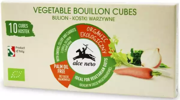 Bulion - Kostki Warzywne Bio 100 G Alce Nero