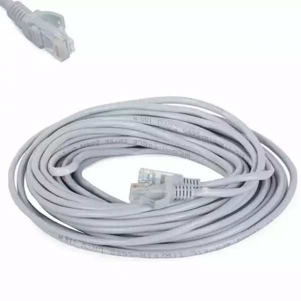 ﻿kabel Sieciowy Lan Cat5E Rj45 Skrętka Ethernet 15M