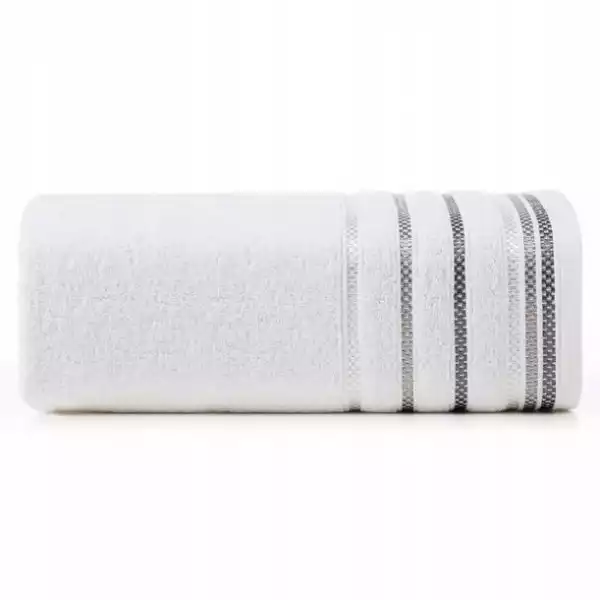 ﻿ręcznik 30 X 50 Kąpielowy Eurofirany Livia3 Biały