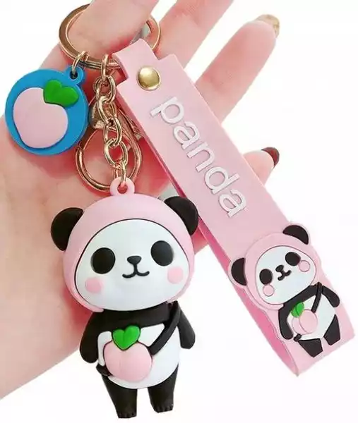 Brelok Do Kluczy Do Torebki Zawieszka Panda Misio