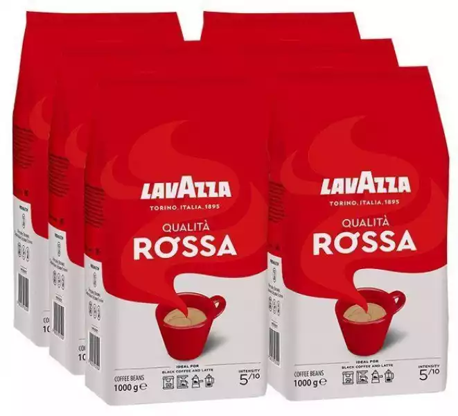 Kawa Ziarnista Lavazza Qualita Rossa 6X1Kg