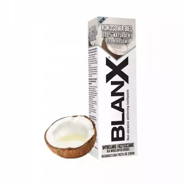 ﻿blanx Coco Wybielająca Pasta Kokosowa Biel 75Ml
