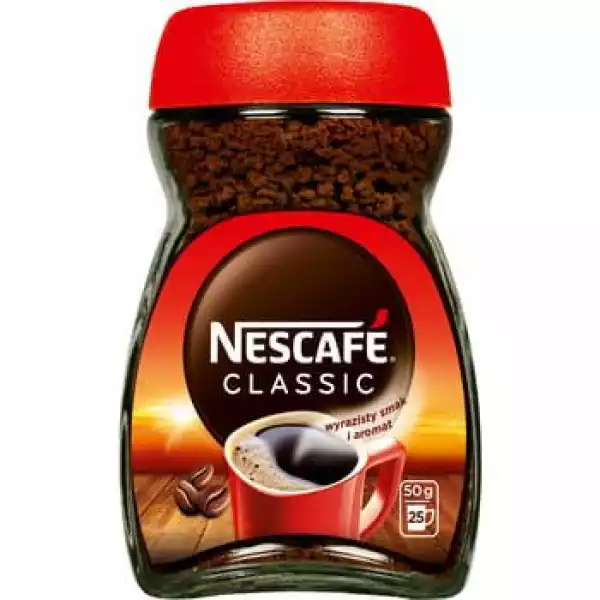 Nescafé Classic Kawa Rozpuszczalna 50G