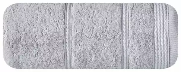 ﻿ręcznik Kąpielowy Eurofirany Mira 05 500 G/m2 Srebrny 50X90