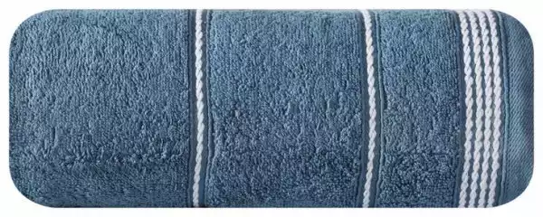 ﻿ręcznik Kąpielowy Eurofirany Mira 10 500 G/m2 Ciemny Niebieski 30X50