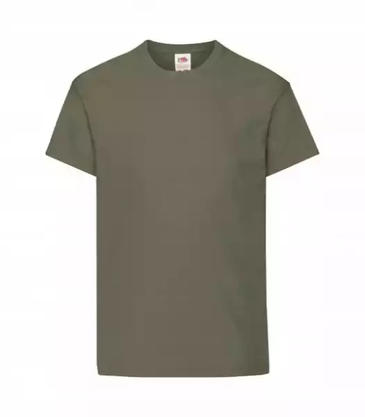 ﻿t-Shirt Koszulka Dziecięca Fruit Classic Olive 152