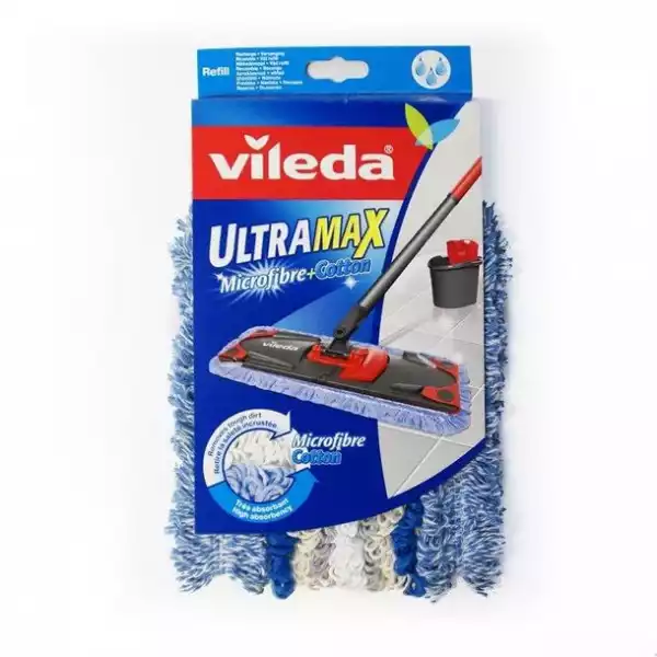﻿wkład Do Mopa Płaskiego Vileda Ultramax Microfibre & Cotton