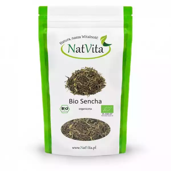 Sencha Bio Herbata Zielona 50G Natvita