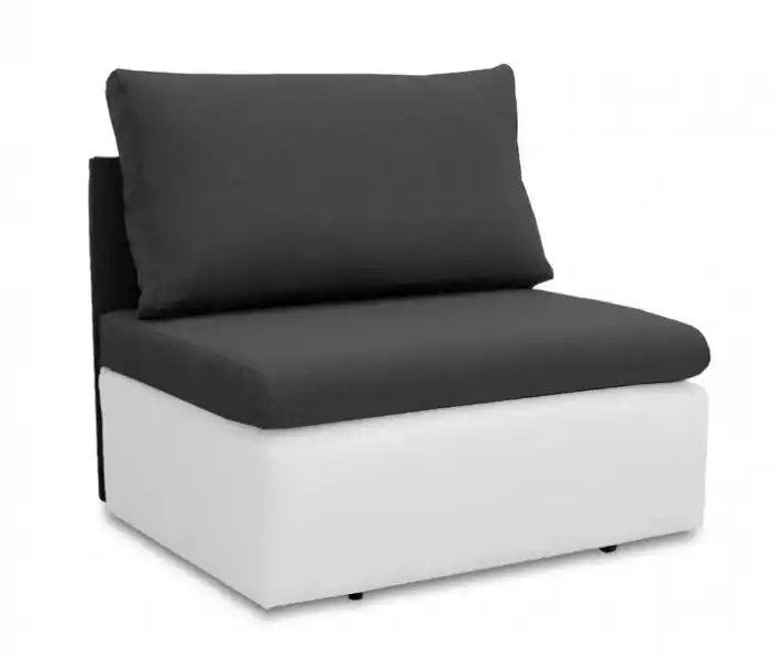 ﻿sofa Fotel Amerykanka Z Funkcją Spania Toledo Grafit/biały