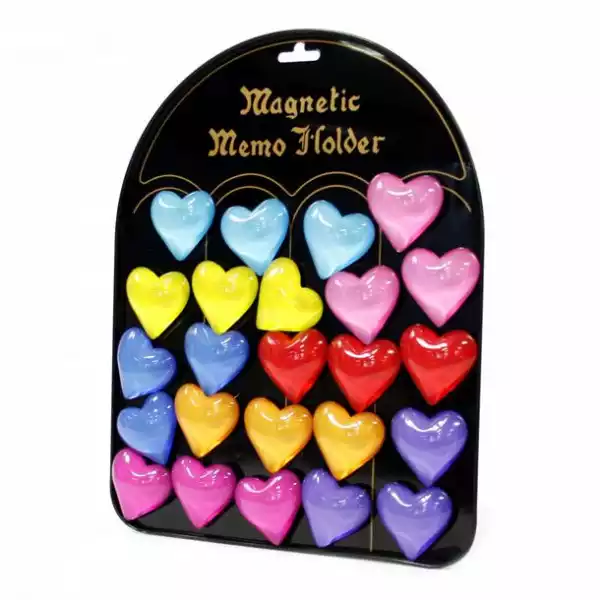 ﻿magnes Na Lodówkę Walentynki Serce Różne Kolory