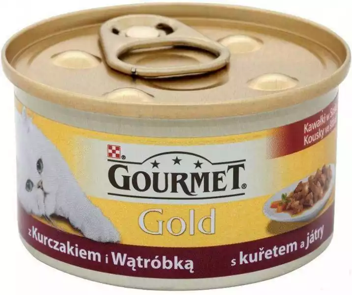 ﻿gourmet Gold Kurczak Z Wątróbką W Sosie 85G