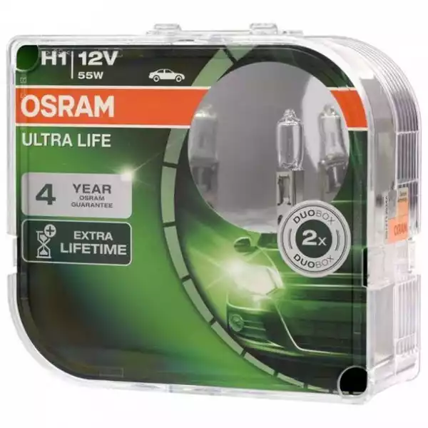 ﻿żarówki Osram Ultra Life H1 12V 55W