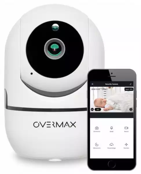 Overmax Kamera Ov-Camspot 3.6 White Obrotowa Ip Wifi Fullhd Bezprzewodowa