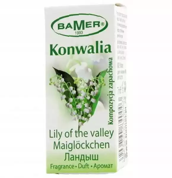 Naturalny Olejek Zapachowy Konwalia Bamer 7Ml