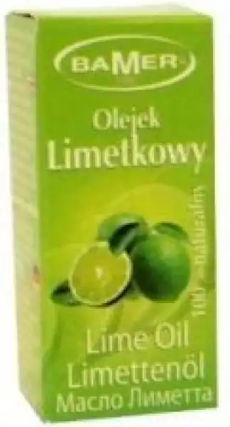 Limetkowy 100% Naturalny Olejek Eteryczny Bamer 7