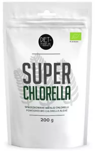 Bio Super Chlorella Ekologiczna 200G Diet Food