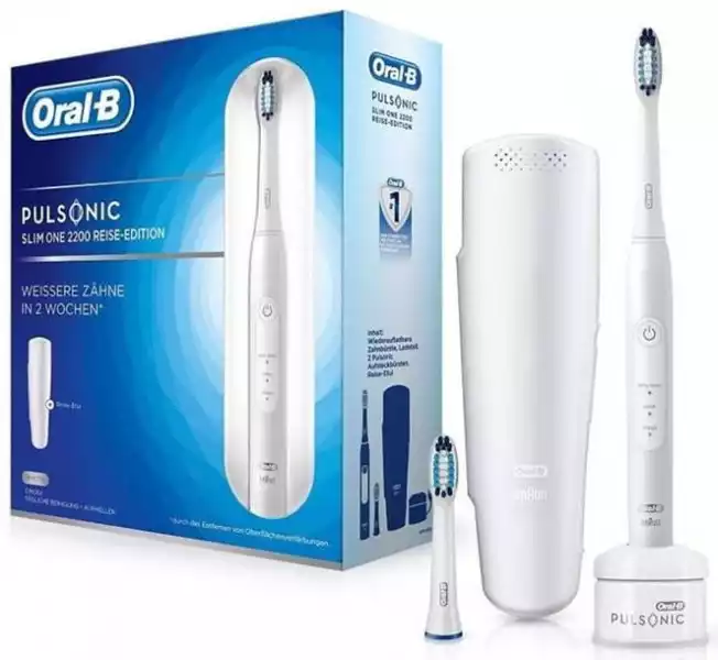﻿oral-B Pulsonic Slim 2200 Szczoteczka Elektryczna Do Zębów + Etui I Dodatko