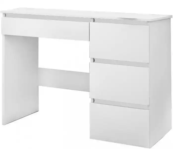 ﻿biurko Z Szufladami Komputerowe Beti 4 Białe
