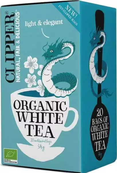 ﻿herbata Biała Bio 34 G (20 X 1,7 G) - Clipper