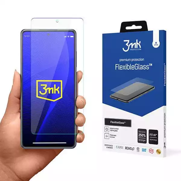 ﻿nietłukące Szkło Hybrydowe Do Samsung Galaxy S20 Fe - 3Mk Flexibleglass