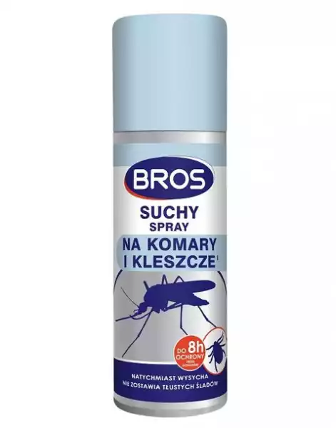 Suchy Spray Na Komary I Kleszcze 90Ml - Bros