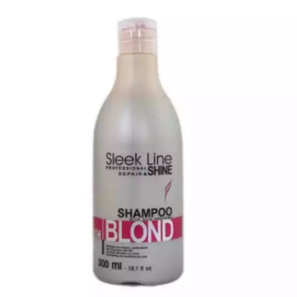 Szampon Stapiz Sleek Line Blush Blond 300Ml