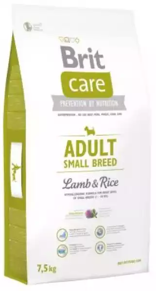 ﻿brit Care Lamb & Rice Jagnięcina Adult Small Breed Karma Dla Dorosłych Psów