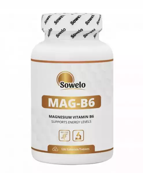 Sowelo Magnez + Witamina B6 120 Tabletek