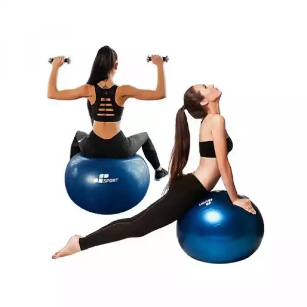 ﻿mp Sport Yoga Ball - Duża Piłka Do Ćwiczeń - 65Cm + Pompka