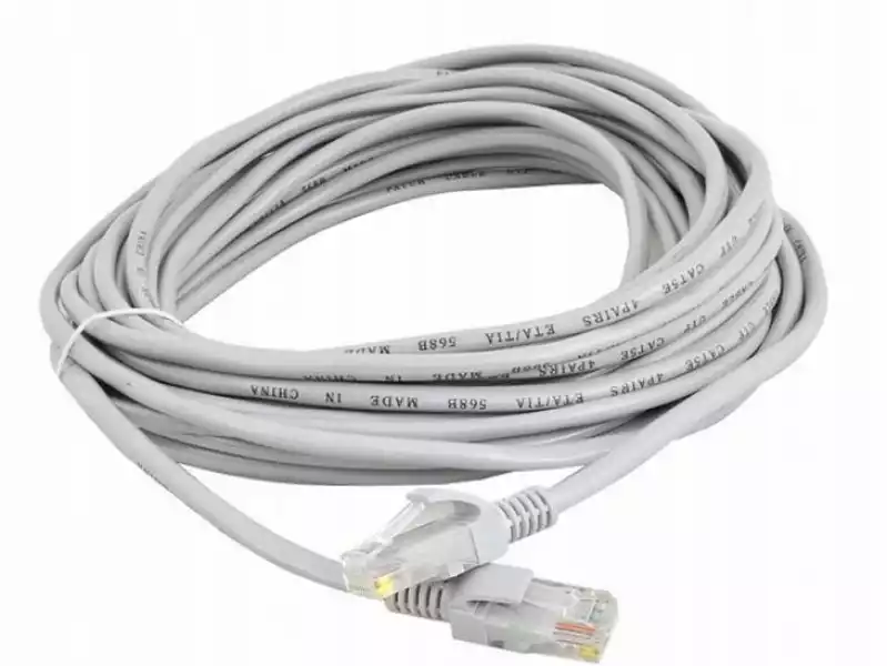 15M Kabel Sieciowy Lan Ethernet Rj45 Cat5E Utp