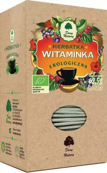 Herbatka Witaminka Bio (25 X 2,5 G) - Dary Natury