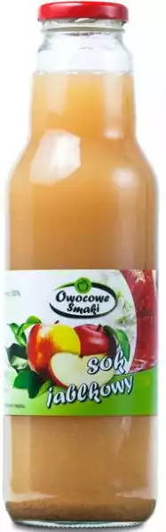 Sok Jabłkowy Bio 750 Ml - Owocowe Smaki