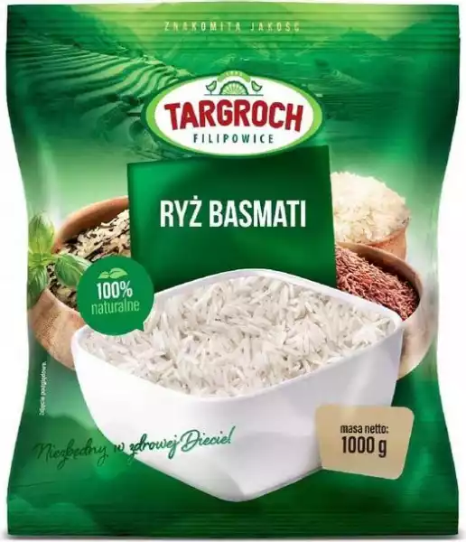 ﻿ryż Basmati 1000G Targroch