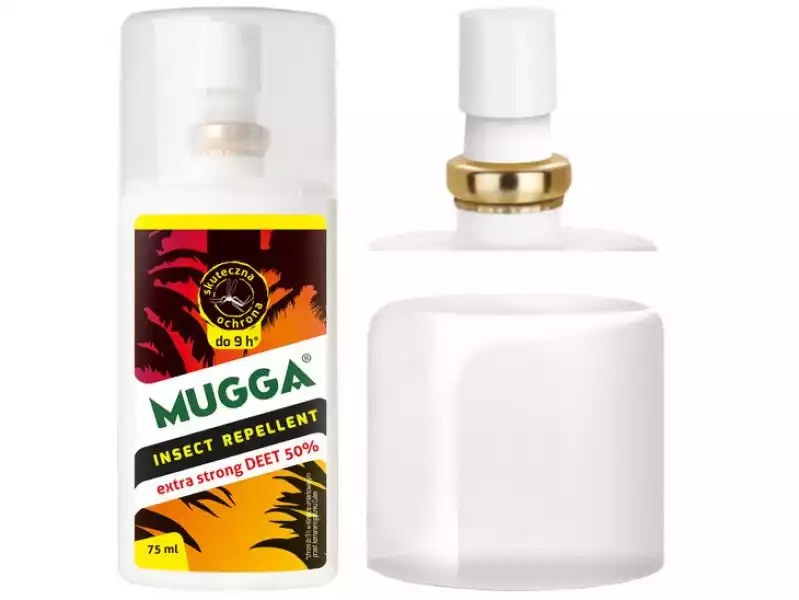 Mugga Spray Na Komary Kleszcze Mocny 50% Deet 75Ml