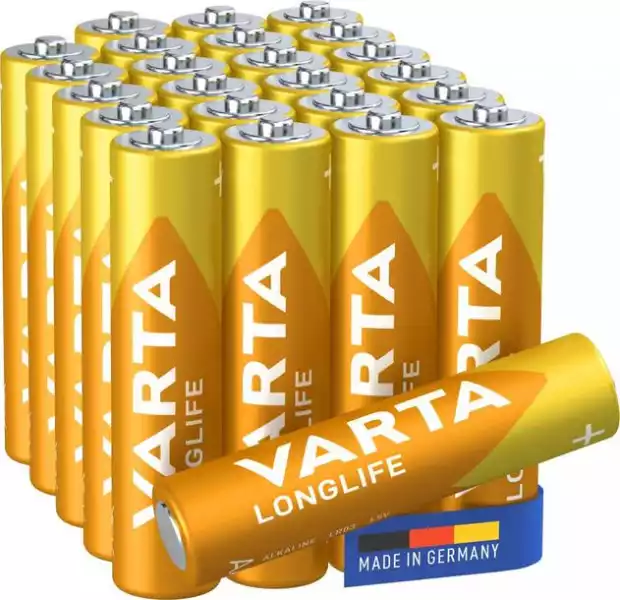 Baterie Alkaliczne Varta Longlife Aaa Lr3 24 Szt