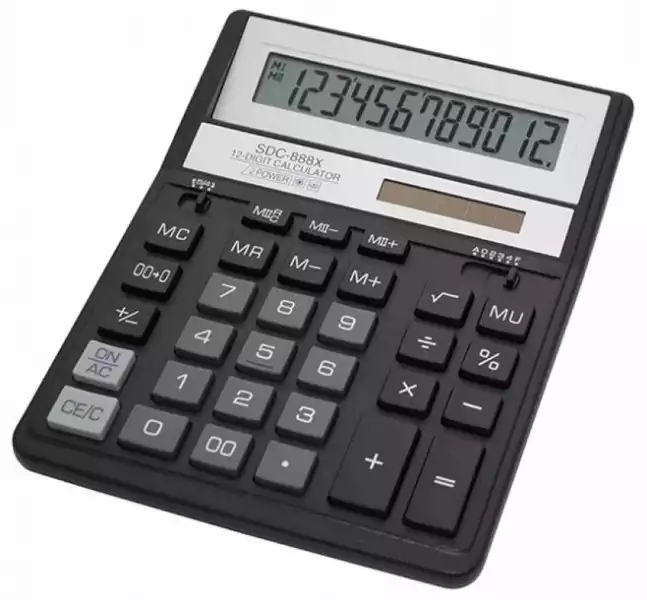 Kalkulator Biurowy Citizen Sdc-888 12-Cyfrowy