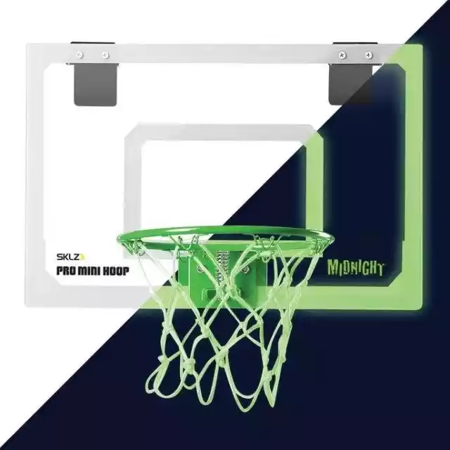 Zestaw Kosz Do Koszykówki Sklz Pro Mini Hoop™ Midnight Świecący 
