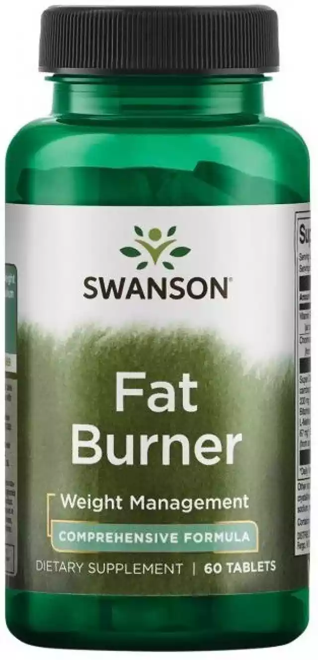 ﻿swanson - Fat Burner, 60 Tabletek