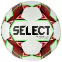 Piłka Nożna Select Numero 10 Advance Biało-Czerwona Rozmiar 4