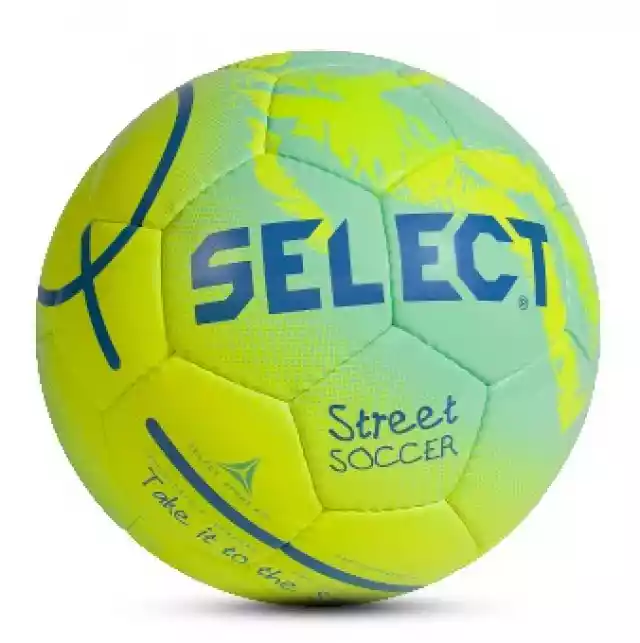 Piłka Nożna Select Street Soccer Zielono-Żółta