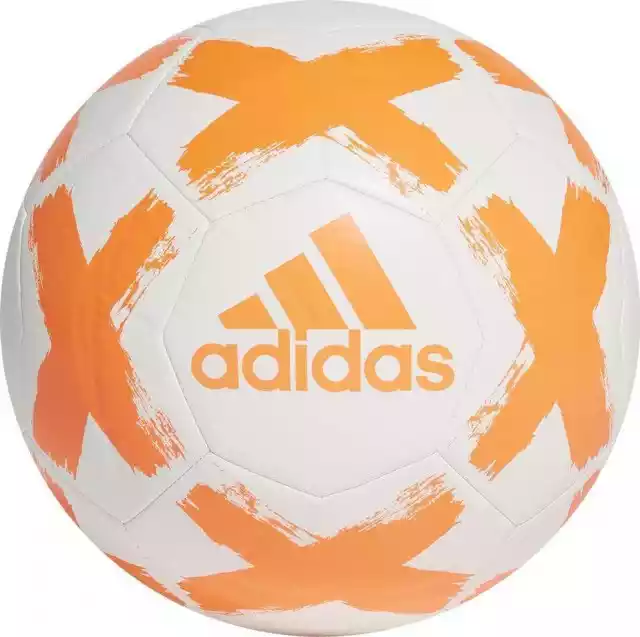 Piłka Nożna Adidas Starlancer Clb Biało-Pomarańczowa Fl7036 5