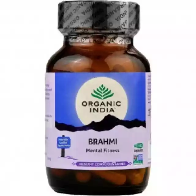Brahmi Organic India 60 Kaps X 400Mg Centella Asiatica (Suplemen