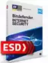 Bitdefender Internet Security 2022 (1 Stanowisko, 36 Miesięcy) -