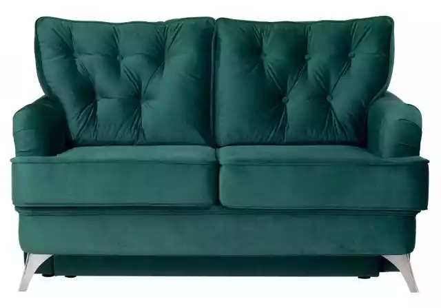 Tapicerowana Sofa 2-Osobowa Z Pikowanymi Poduszkami Sissi