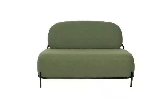 Sofa Tapicerowana Dolly 2-Osobowa Zielona
