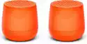 Głośniki Twin Mino+ Glossy Pomarańczowe 2 Szt.